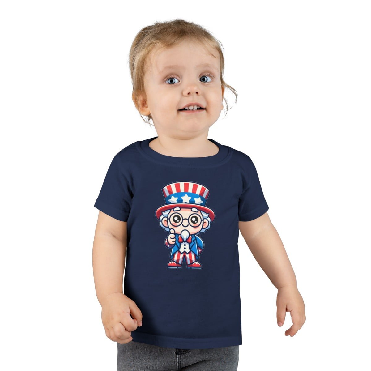 Cute Uncle Sam, Toddler T-shirt - Image 3