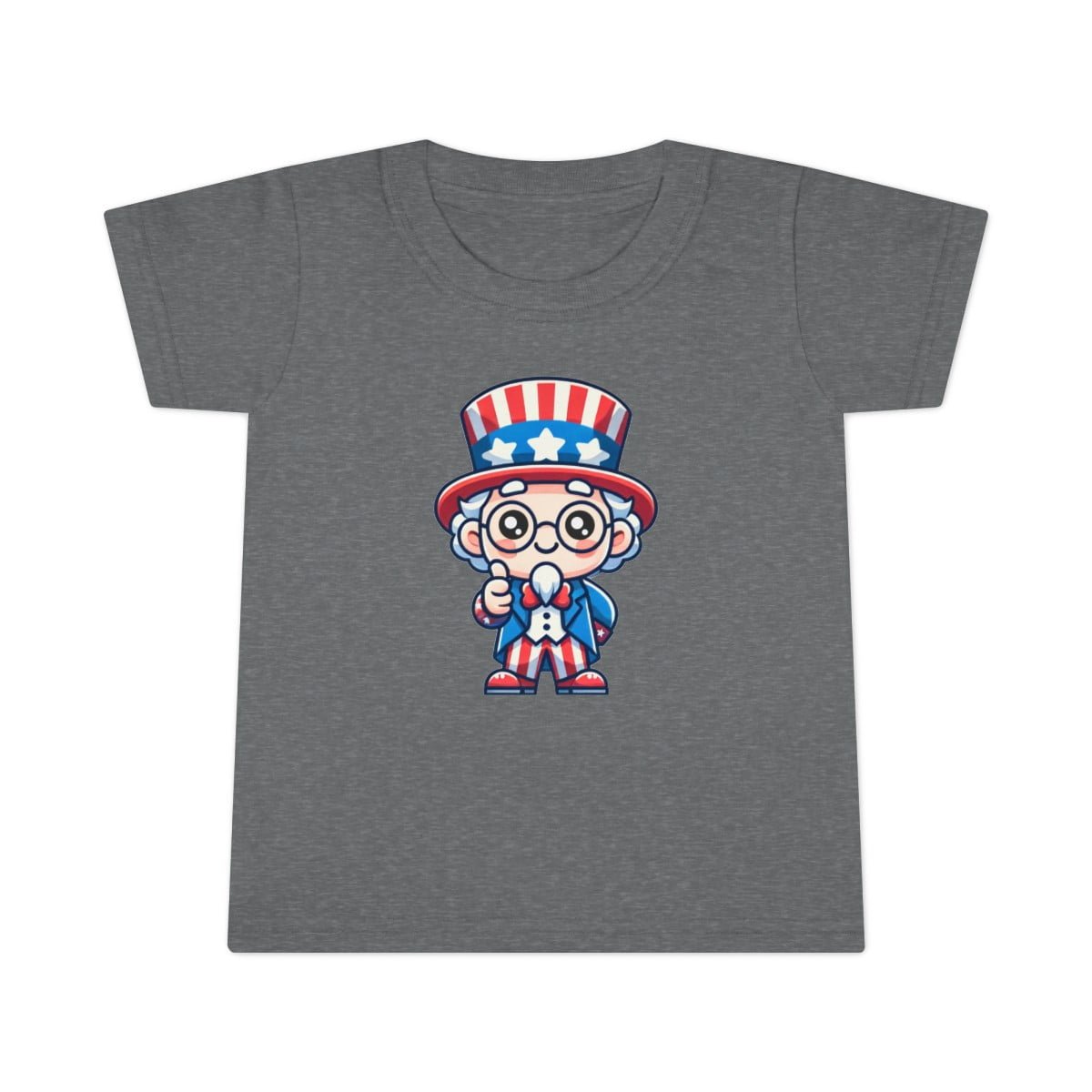 Cute Uncle Sam, Toddler T-shirt - Image 4